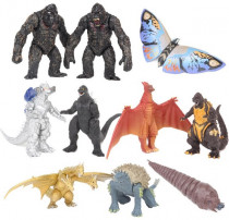 Набор фигурок Годзилл - Godzilla (10 шт.)