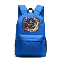 Рюкзак приём Танджиро Палящее Солнце (Demon slayer) синий №2