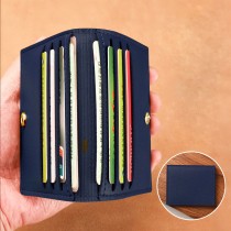 Картхолдер на застёжке (синий)