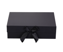 Складная подарочная коробка (чёрная)