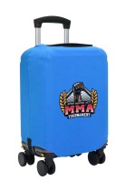 Чехол на чемодан L - Боевые искусства (MMA) синий №1