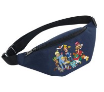 Поясная сумка Покемоны (Pokemon) синяя №5