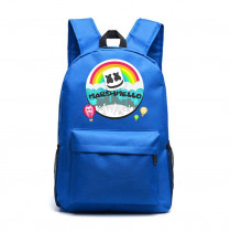 Рюкзак Маршмэллоу (Marshmello) синий №1
