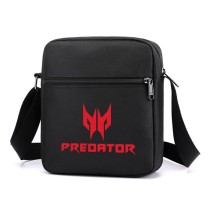 Сумка через плечо с логотипом Хищник (Predator) черная №3