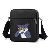 Сумка через плечо Кот Том (Tom and Jerry) черная №1