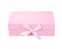 Складная подарочная коробка (розовая)