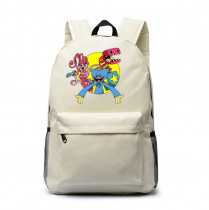 Рюкзак герои Поппи Плейтайм (Poppy Playtime) белый №1