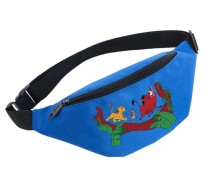 Поясная сумка Король Лев голубая №2