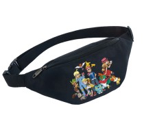 Поясная сумка Покемоны (Pokemon) черная №5