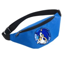 Поясная сумка Ёж Соник (Sonic) голубая №2