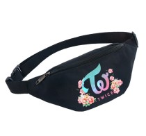 Поясная сумка TWICE черная №1