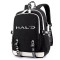 Рюкзак Хейло (HALO) черный с USB-портом №2