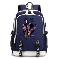 Рюкзак Шестая из игры Little Nightmares синий с USB-портом №2