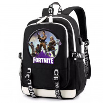 Рюкзак Фортнайт (Fortnite Battle Royale) черный с USB-портом №2