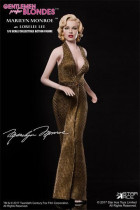 Gentlemen Prefer Blondes My Favourite Legend Action Figure 1/6 Marilyn Monroe Gold Dress Ver. 29 cm