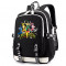 Рюкзак Могучие рейнджеры черный с USB-портом №1