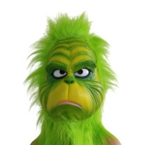 Набор карнавальная маска Гринч и перчатки - Grinch
