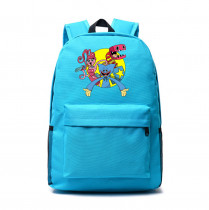 Рюкзак герои Поппи Плейтайм (Poppy Playtime) голубой №1