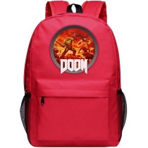 Рюкзак Дум (Doom) красный №1