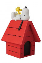 Статуэтка Снупи, Вудсток и собака дом от Medicom 15 см.