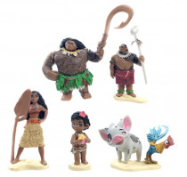 Набор из 6 фигурок Моана