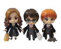 Набор фигурок Гермиона, Рон и Гарри Поттер - 15 см. (Уценка)