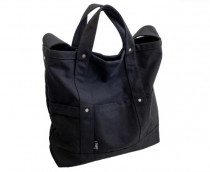 Женская сумка мессенджер (чёрная)