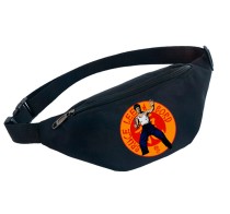 Поясная сумка Брюс Ли (Bruce Lee) черная №3