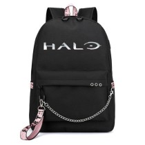 Рюкзак Хейло (HALO) черный с цепью №2