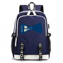 Рюкзак Доктор Кто (Doctor Who) синий с USB-портом №5