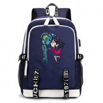 Рюкзак Форма воды (Shape of Water) синий с USB-портом №1