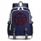 Рюкзак Сверхъестественное (Supernatural) синий с USB-портом №1