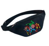 Поясная сумка Мстители (Marvel) черная №4
