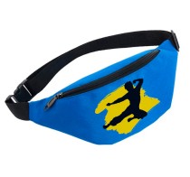 Поясная сумка Брюс Ли (Bruce Lee) голубая №4