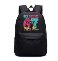 Рюкзак 67 (Сикс-севен) черный №4