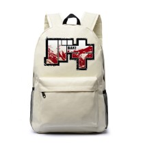 Рюкзак Боец Баки (Baki Grappler) белый №1