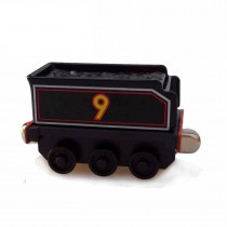 Вагончик тендер с углем номер 9 для Дональда - "Паровозик Томас и его друзья" 6 см.