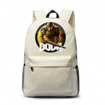 Рюкзак Дум (Doom) белый №6