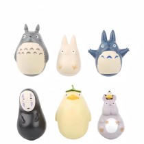 Набор из 6 фигурок неваляшек Мой сосед Тоторо - Tonari no Totoro