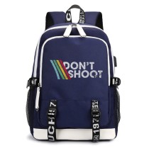 Рюкзак Dont shoot! (ARC Riders) синий с USB-портом №3
