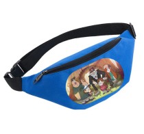 Поясная сумка Гравити Фолз (Gravity Falls) голубая №1