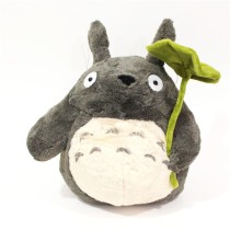 Мягкая игрушка Тоторо с листочком -  Tonari no Totoro 35 см.