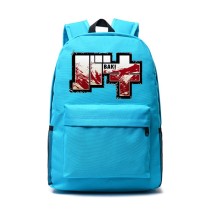 Рюкзак Боец Баки (Baki Grappler) голубой №1