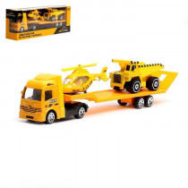 Машина металлическая «Строительный автовоз», масштаб 1:64, цвета МИКС