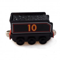 Вагончик тендер с углем номер 10 для Дугласа - "Паровозик Томас и его друзья" 6 см.
