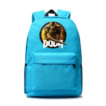 Рюкзак Дум (Doom) голубой №6