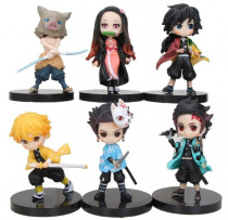 Набор фигурок "Клинок рассекающий демонов" 6шт.