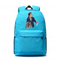 Рюкзак Траволта Криминальное чтиво (Pulp Fiction) голубой №2