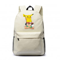 Рюкзак Эш и Пикачу (Pokemon) белый №2