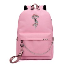 Рюкзак дзангэцу меч Ичиго (Bleach) розовый с цепью №4